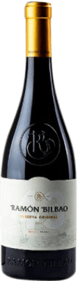 26,95 € Free Shipping | Red wine Ramón Bilbao Reserva Original 43 Reserve D.O.Ca. Rioja The Rioja Spain Tempranillo Bottle 75 cl