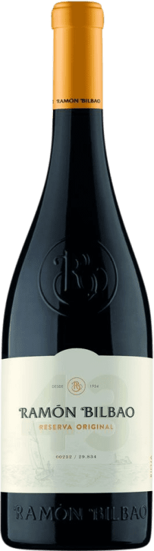 24,95 € Free Shipping | Red wine Ramón Bilbao Original 43 Reserve D.O.Ca. Rioja The Rioja Spain Tempranillo Bottle 75 cl