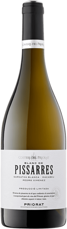 18,95 € 送料無料 | 白ワイン Costers del Priorat Blanc de Pissarres D.O.Ca. Priorat カタロニア スペイン Garnacha — グルナッシュ, Macabeo — マカベオ, Pedro Ximénez ボトル 75 cl