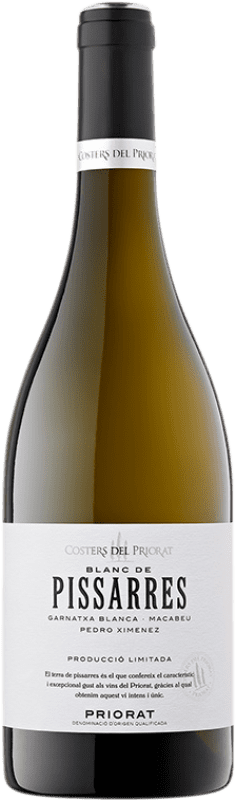 12,95 € Envoi gratuit | Vin blanc Costers del Priorat Blanc de Pissarres D.O.Ca. Priorat Catalogne Espagne Grenache Blanc, Macabeo, Pedro Ximénez Bouteille 75 cl