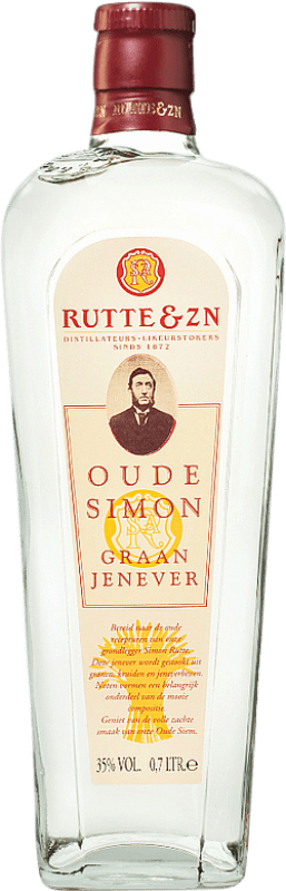 51,95 € Free Shipping | Gin Rutte & Zn Old Simon Gin Bottle 70 cl