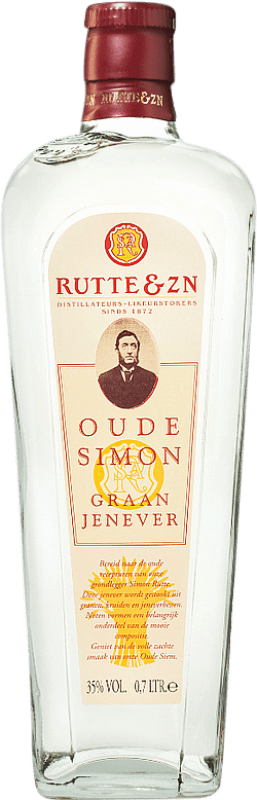 51,95 € Envío gratis | Ginebra Gin Rutte & Zn Old Simon Países Bajos 70 cl