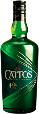17,95 € Бесплатная доставка | Односолодовый виски Catto's Объединенное Королевство 12 Лет 70 cl