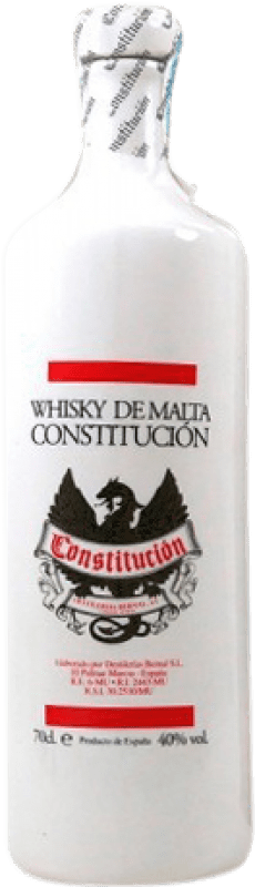 49,95 € Envío gratis | Whisky Single Malt Bernal Constitución Botella 70 cl