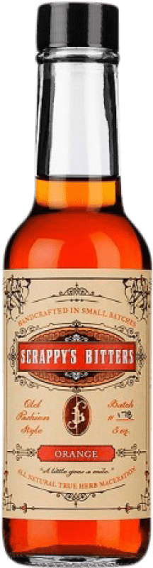 29,95 € 送料無料 | シュナップ Rueverte Scrappy's Bitters Orange 小型ボトル 15 cl