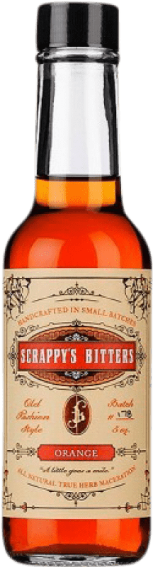 29,95 € Envio grátis | Schnapps Scrappy's Bitters Estados Unidos Garrafinha 15 cl Orange — Laranja