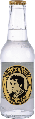 52,95 € Envio grátis | Caixa de 24 unidades Refrescos e Mixers Thomas Henry Tonic Water Garrafa Pequena 20 cl