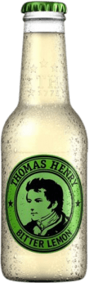 63,95 € Envio grátis | Caixa de 24 unidades Refrescos e Mixers Thomas Henry Bitter Lemon Garrafa Pequena 20 cl