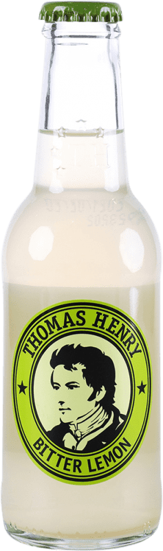 52,95 € Envio grátis | Caixa de 24 unidades Mixer Thomas Henry Alemanha Garrafinha 20 cl Bitter — Amargo, Lemon — Limão