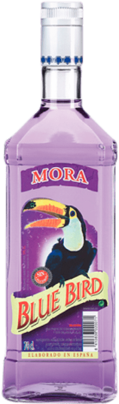 3,95 € Envío gratis | Licores SyS Blue Bird Mora España Botella 70 cl Sin Alcohol