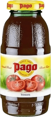 23,95 € Free Shipping | 12 units box Soft Drinks & Mixers Zumos Pago Tomate Small Bottle 20 cl