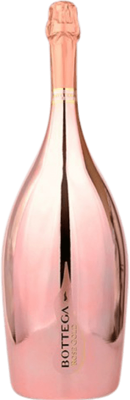 185,95 € Kostenloser Versand | Rosé Sekt Bottega Gold — Edition Gold, Rosé I.G.T. Lombardia Lombardei Italien Pinot Noir — Spätburgunder Doppelmagnum Jeroboam-Flasche 3 L