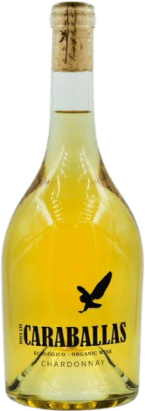 13,95 € Бесплатная доставка | Белое вино Finca Las Caraballas I.G.P. Vino de la Tierra de Castilla y León Кастилия-Леон Испания Chardonnay — Шардоне Бутылка 75 cl