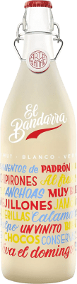 13,95 € Free Shipping | Vermouth Martí Serdà El Bandarra Blanco Catalonia Spain Grenache White, Xarel·lo Missile Bottle 1 L