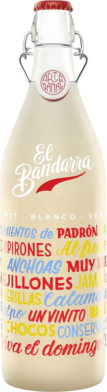10,95 € Бесплатная доставка | Вермут Martí Serdà El Bandarra Blanco Каталония Испания Grenache White, Xarel·lo бутылка 1 L