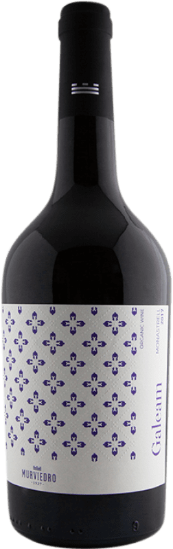 6,95 € Envío gratis | Vino tinto Murviedro Galeam Crianza D.O. Alicante Comunidad Valenciana España Monastrell Botella 75 cl