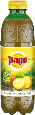 4,95 € Free Shipping | Soft Drinks Zumos Pago Spain 1 L PET Piña — Pineapple