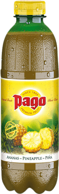 3,95 € 免费送货 | 饮料和搅拌机 Zumos Pago Piña PET 瓶子 1 L