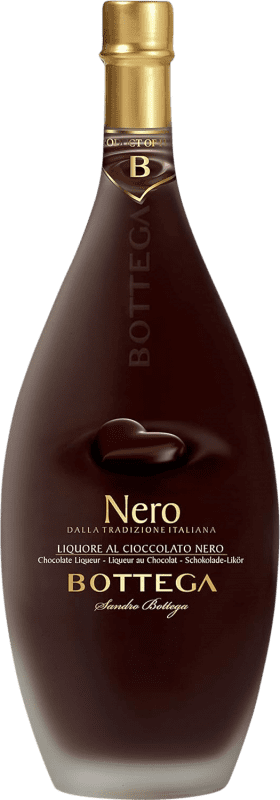 15,95 € Бесплатная доставка | Ликер крем Bottega Nero бутылка Medium 50 cl