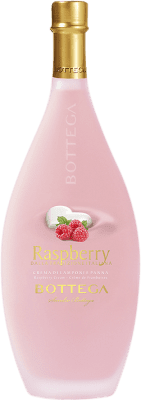 13,95 € Envío gratis | Crema de Licor Bottega Frambuesa Italia Botella Medium 50 cl