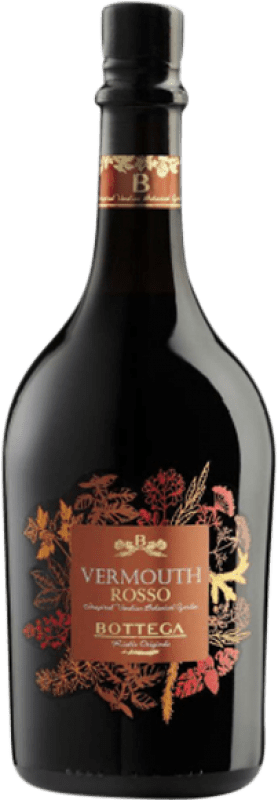 16,95 € Envío gratis | Vermut Bottega Rosso Botella 75 cl