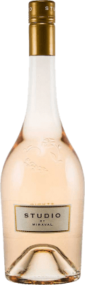 16,95 € Бесплатная доставка | Розовое вино Château Miraval Studio by Miraval Rosé A.O.C. Côtes de Provence Прованс Франция Grenache, Cinsault, Rolle бутылка 75 cl