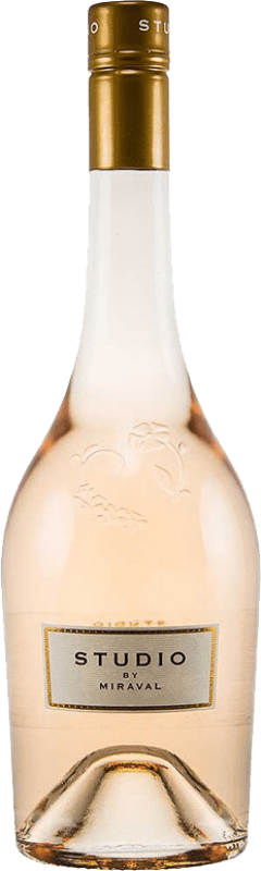 15,95 € Spedizione Gratuita | Vino rosato Château Miraval Studio by Miraval Rosé A.O.C. Côtes de Provence Provenza Francia Grenache, Cinsault, Rolle Bottiglia 75 cl