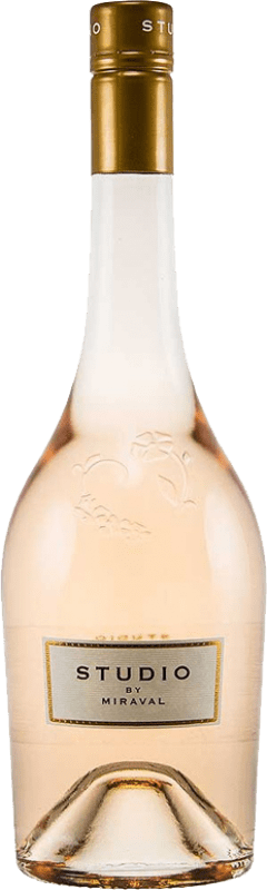 16,95 € Spedizione Gratuita | Vino Rosato Château Miraval Studio by Miraval Rosé — Rosato A.O.C. Côtes de Provence Provenza Francia Garnacha — Grenache, Cinsault, Rolle Bottiglia 75 cl