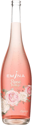 10,95 € Free Shipping | Rosé sparkling Emina Rose Prestigio D.O. Cigales Castilla y León Spain Tempranillo, Grenache, Grenache Tintorera, Albillo, Verdejo Bottle 75 cl