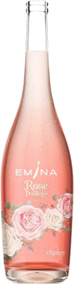 19,95 € Free Shipping | Rosé sparkling Emina Rose Prestigio D.O. Cigales Castilla y León Spain Tempranillo, Grenache, Grenache Tintorera, Albillo, Verdejo Bottle 75 cl