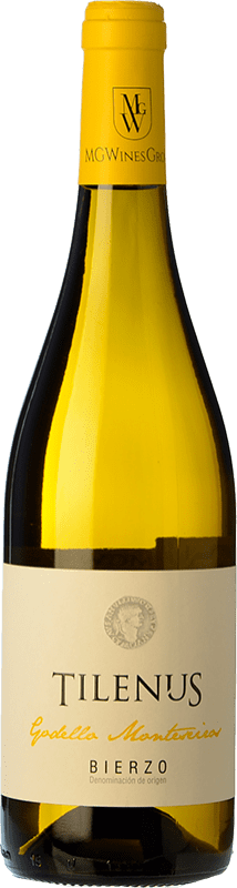 13,95 € Spedizione Gratuita | Vino Bianco Estefanía Tilenus Monteseiros D.O. Bierzo Castilla y León Spagna Godello 75 cl