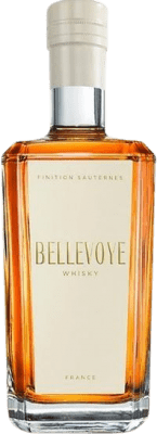 67,95 € Kostenloser Versand | Whiskey Single Malt Les Bienheureux Bellevoye Blanc Edition Sauternes Flasche 70 cl