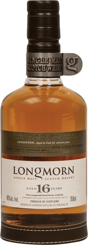 141,95 € Envoi gratuit | Single Malt Whisky Longmorn 16 Ans Bouteille 70 cl