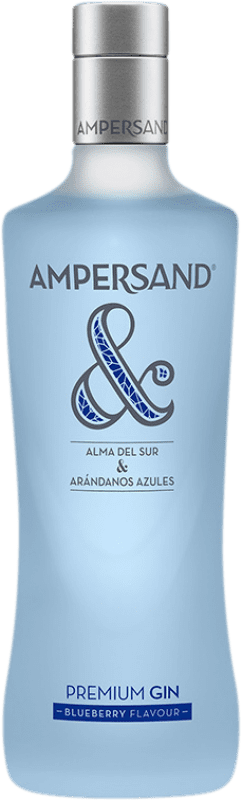 16,95 € Envio grátis | Gin Ampersand Gin Arándanos Gin Reino Unido Garrafa 70 cl