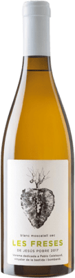 14,95 € Spedizione Gratuita | Vino bianco Jesús Pobre Les Freses D.O. Alicante Comunità Valenciana Spagna Moscato d'Alessandria Bottiglia 75 cl