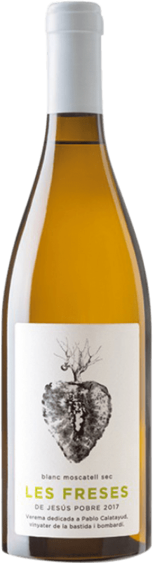 16,95 € Envio grátis | Vinho branco Jesús Pobre Les Freses D.O. Alicante Comunidade Valenciana Espanha Mascate de Alexandria Garrafa 75 cl