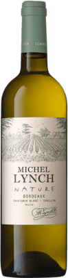 14,95 € 免费送货 | 白酒 Michel Lych Nature A.O.C. Bordeaux 波尔多 法国 Sauvignon White 瓶子 70 cl