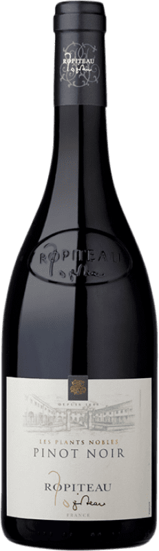 10,95 € Free Shipping | Red wine Ropiteau Frères Vin de France I.G.P. Vin de Pays d'Oc France Pinot Black Bottle 60 cl