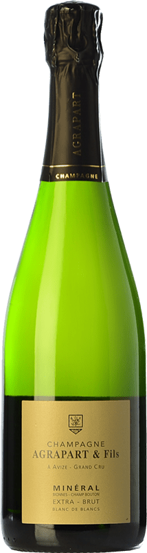 134,95 € 免费送货 | 白起泡酒 Agrapart Mineral Blanc de Blanc Grand Cru A.O.C. Champagne 香槟酒 法国 Chardonnay 瓶子 75 cl
