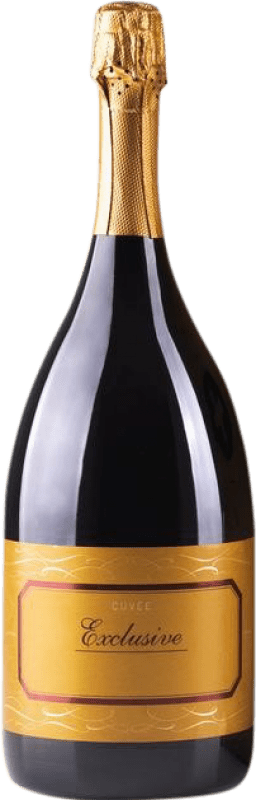 169,95 € Бесплатная доставка | Белое игристое Hispano-Suizas Tantum Ergo Exclusive Cuvée D.O. Utiel-Requena Испания Pinot Black, Chardonnay бутылка Магнум 1,5 L