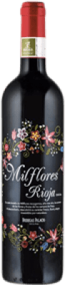 2,95 € Free Shipping | Red Wine Palacio Mil Flores D.O.Ca. Rioja The Rioja Spain Tempranillo Small Bottle 18 cl