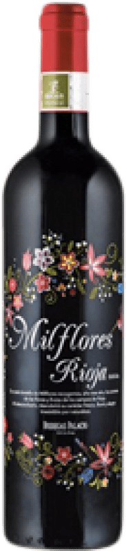 2,95 € Бесплатная доставка | Красное вино Palacio Mil Flores Tinto D.O.Ca. Rioja Ла-Риоха Испания Tempranillo Маленькая бутылка 18 cl