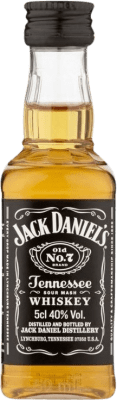 3,95 € Envoi gratuit | Whisky Bourbon Jack Daniel's Old Nº 7 États Unis Bouteille Miniature 5 cl