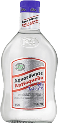 9,95 € Envío gratis | Orujo Aguardiente Antioqueño Sin Azúcar Botellín Tercio 35 cl