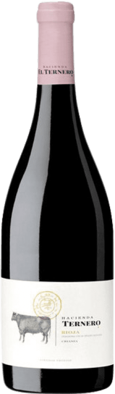 13,95 € Envío gratis | Vino tinto Hacienda El Ternero Selección D.O.Ca. Rioja La Rioja España Tempranillo Botella 75 cl