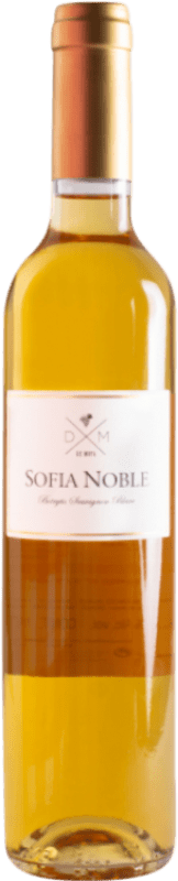 24,95 € Kostenloser Versand | Süßwein Bodega de Moya Sofía Noble Spanien Merseguera, Sauvignon Medium-Flasche 50 cl