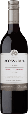 4,95 € 免费送货 | 红葡萄酒 Jacob's Creek Shiraz Cabernet 经典 澳大利亚 Syrah — 西拉, Cabernet Sauvignon — 赤霞珠 75 cl