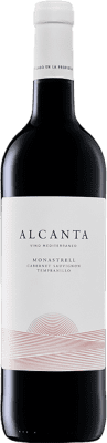 6,95 € Spedizione Gratuita | Vino rosso Alcanta D.O. Alicante Comunità Valenciana Spagna Monastrell Bottiglia 75 cl