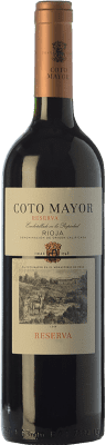 15,95 € Spedizione Gratuita | Vino rosso Coto de Rioja Coto Mayor Riserva D.O.Ca. Rioja La Rioja Spagna Tempranillo, Graciano Bottiglia 75 cl