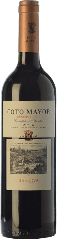 14,95 € Envío gratis | Vino Tinto Coto de Rioja Coto Mayor Reserva D.O.Ca. Rioja La Rioja España Tempranillo, Graciano 75 cl